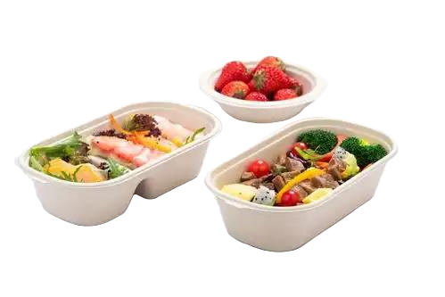 Bagasse Fiber Salad Bowl  900 ML